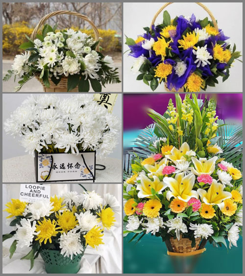 山东聊城莘县董杜庄镇白事提篮配送